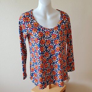 LuLaRoe "Lynnae" Print Top, Size XS, NWT